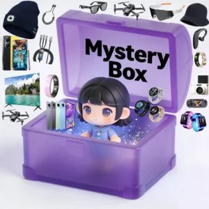 New Arrivals Lucky Electronics Mystery Box Advanced 5 Pieces Earphones Smart Watch Mobile Phone 5G 100% Surprise Blind Box