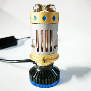 T8-H4 Mini LED Projector Lens 14000LM 130W 6000K Lighting Focus with High Quality Fans Plug and Play Headlight for Lexus Is350