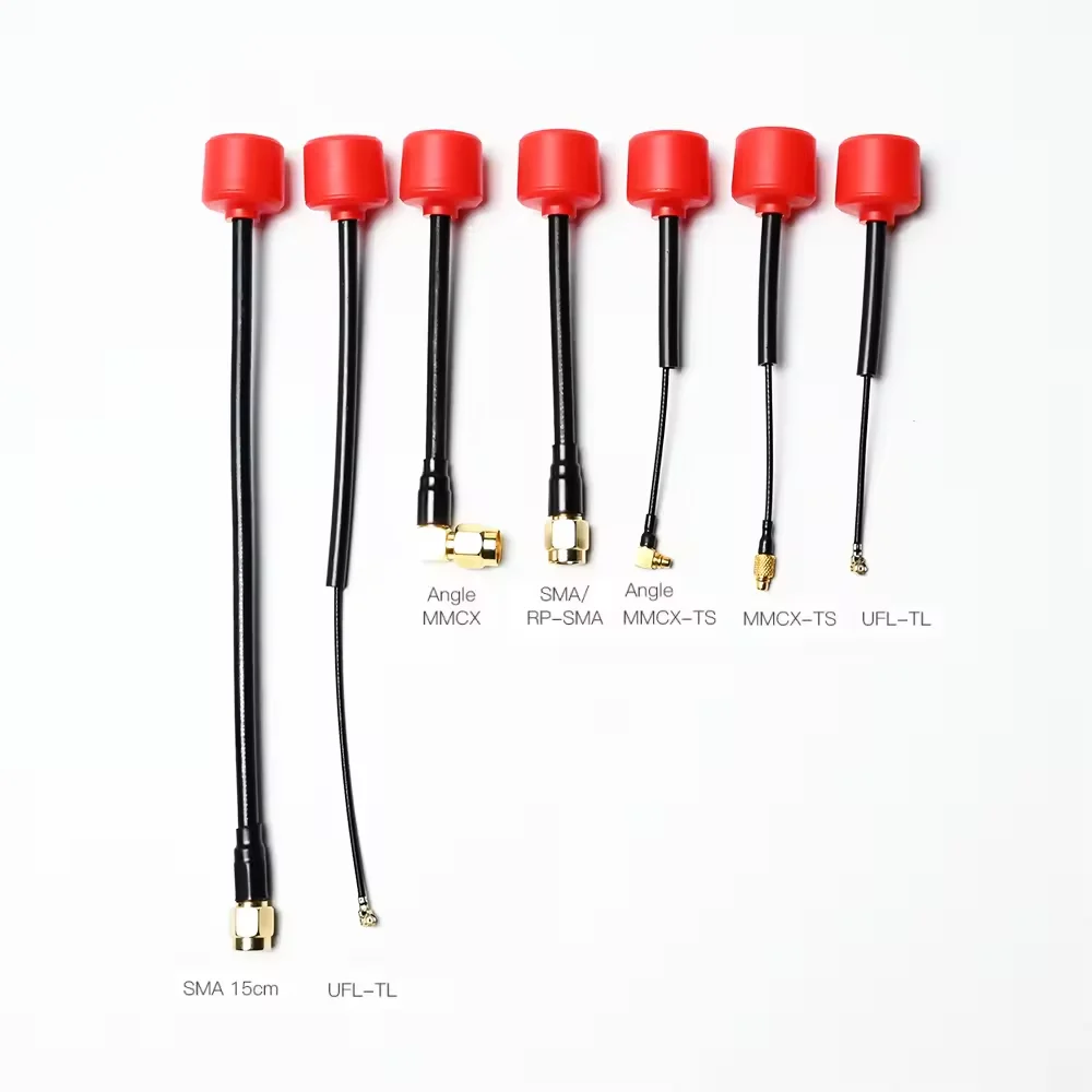 RUSH FPV Cherry 2 II 5.8G 1.8DBI Racing Drones Antenna Set Mini 2 Compatible Analog Digital Remote LHCP RHCP SMA UFL MMCX - Image 2
