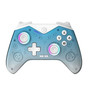 OEM LOGO CM-619 Double Shock Vibration RGB Lights Gamepad Switch PC Game Controller for Switch Pc Pack of 5