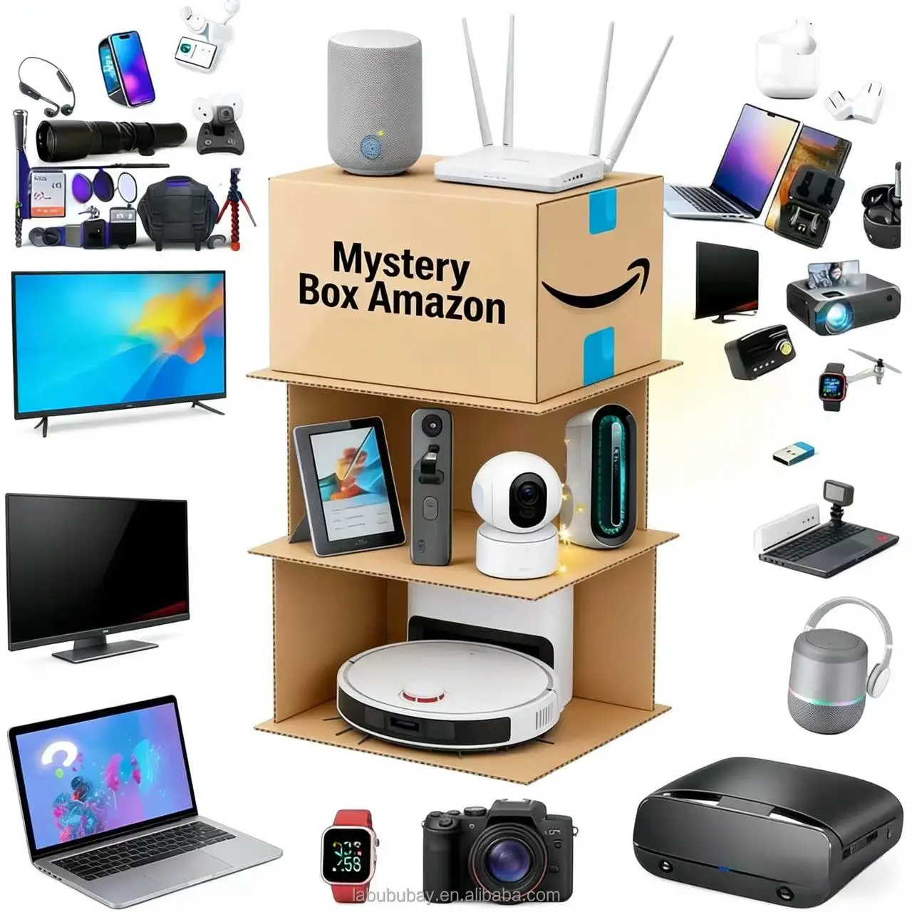 Mystery Box Amazons Electronics ps4 Games Mobile Phone Big High Quality Products B2b Wholesale Export Ship in 3 Days