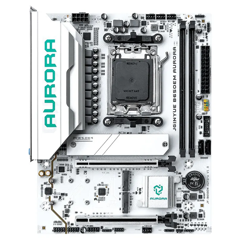 JGINYUE B650EM AURORA Motherboard DDR5 M-ATX PC Mainboard Supports AM5 7000 8000 9000 Series Processors - Image 4
