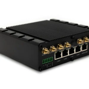 LINBLE 1800 Dual 4G-EU Industrial Outdoor Waterproof CPE Modem 4G Router SIM Card Slot 1000Mbps Ethernet Port VPN QoS 4G Wi-Fi