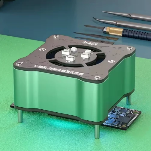 2 in 1 Curing Cooling Fan with LED Light for Mobile Phone PCB Welding Repair Fast Heating Dissipation Smoke Exhausting Fan - Image 3