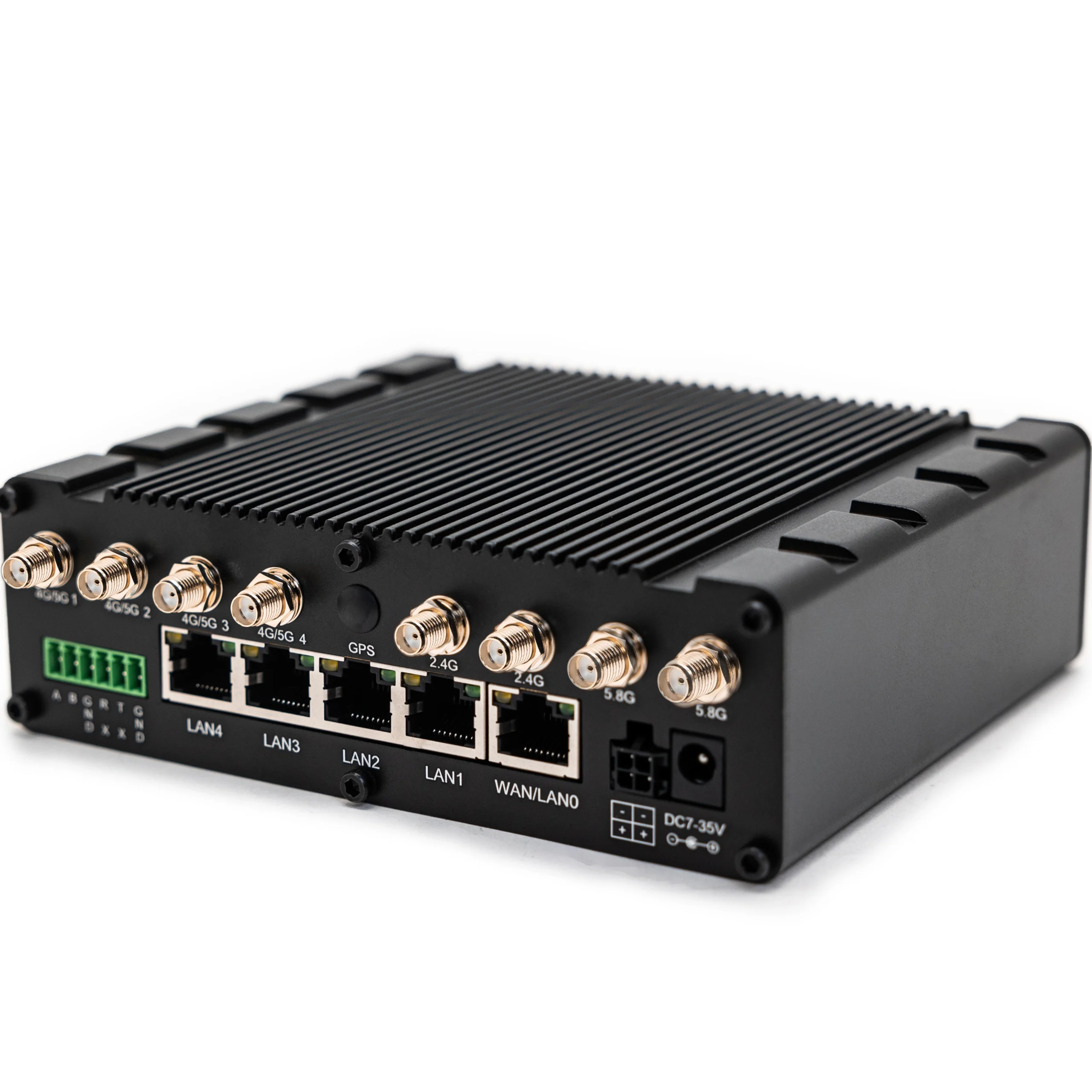 LINBLE Industrial Outdoor Waterproof 4G Router 1000Mbps Ethernet Port SIM Card Slot VPN QoS QoS 4G Wi-Fi IoT M2M Solution CPE