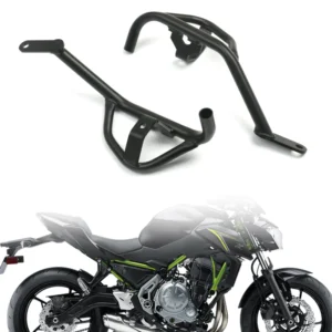 Customizable Colors - Available for Kawasaki Z650 2017, 2018, and 2019 Black Highway Bumper and Engine Cover Crash Bar Grand bar Pack of 2