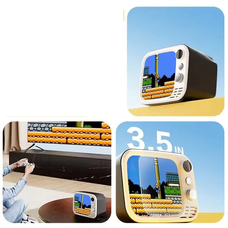 H7 Portable Mini Handheld Video Game Console 3.5-Inch HD Screen 740 Games Double Player Wireless Retro Video Game Console - Image 4