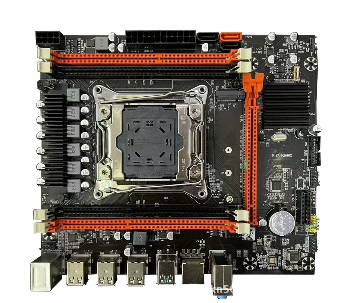 Brand New Intel X99 Motherboard LGA2011-3 Xeon E5 4xDDR3 128GB Max RAM M.2 NVMe Support Micro-ATX Desktop - Image 3