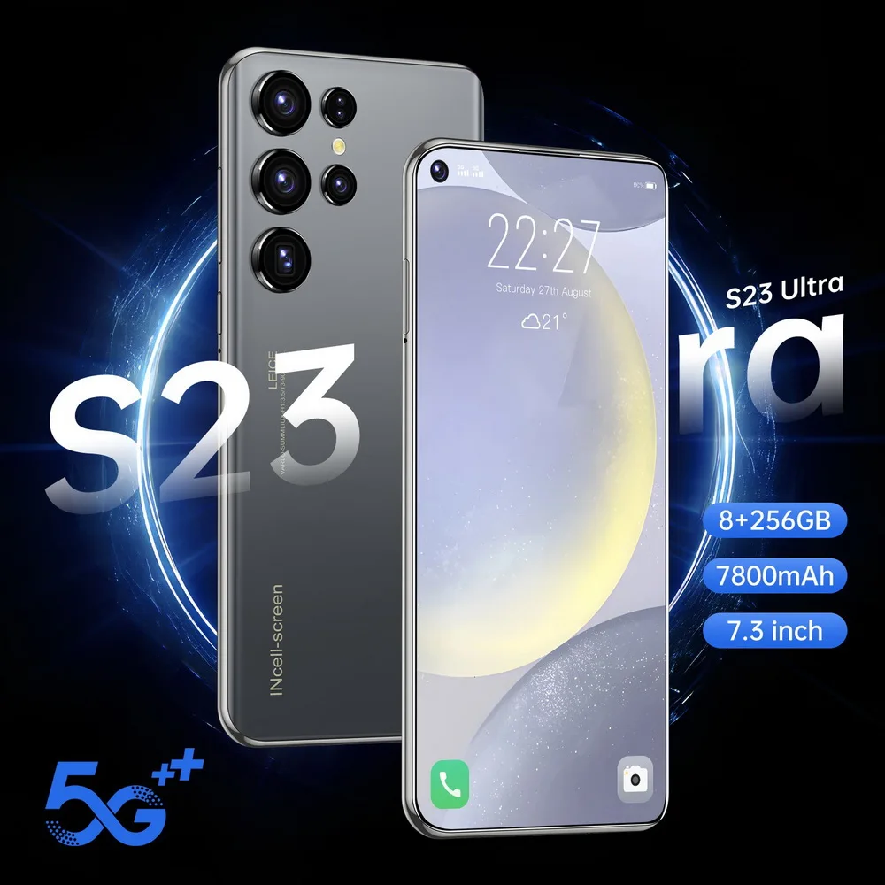 Cheap Price 5G Smart Island Capsule Screen Smart Phone Fingerprints Unlocking Facial Recognition Mobile Phone - Image 2