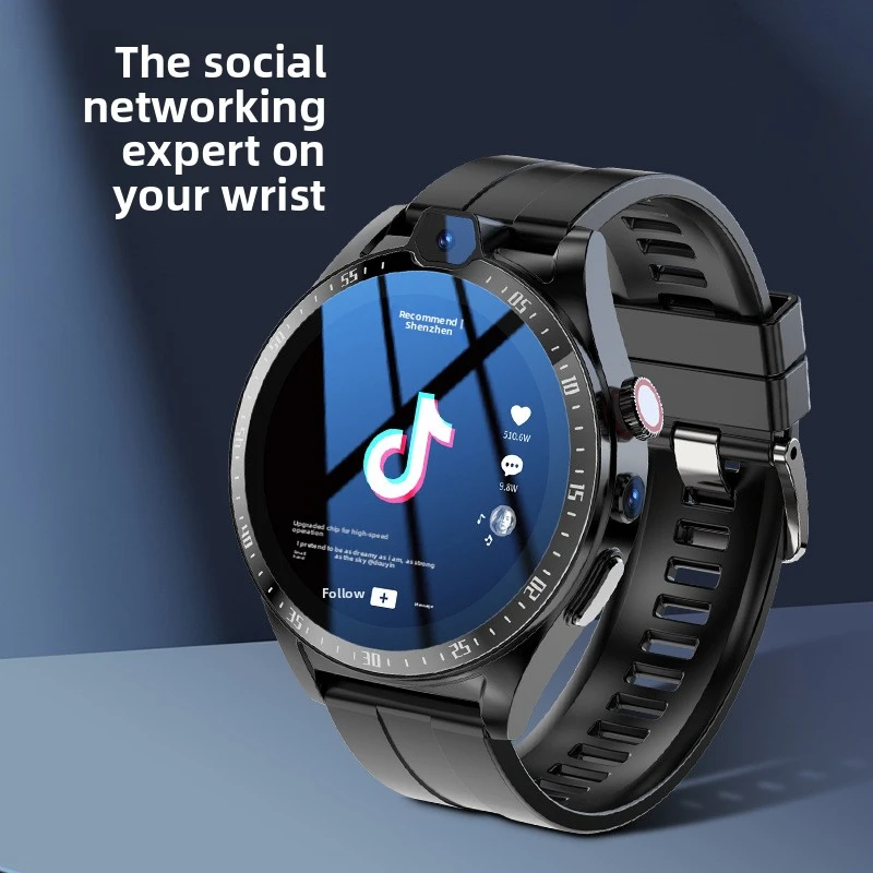 Best-selling Netcom 5G NFC HD Dual Heart Rate Blood Oxygen Smartphone Watch Bluetooth GPS Positioning Operating Memory 8G * 128G - Image 4