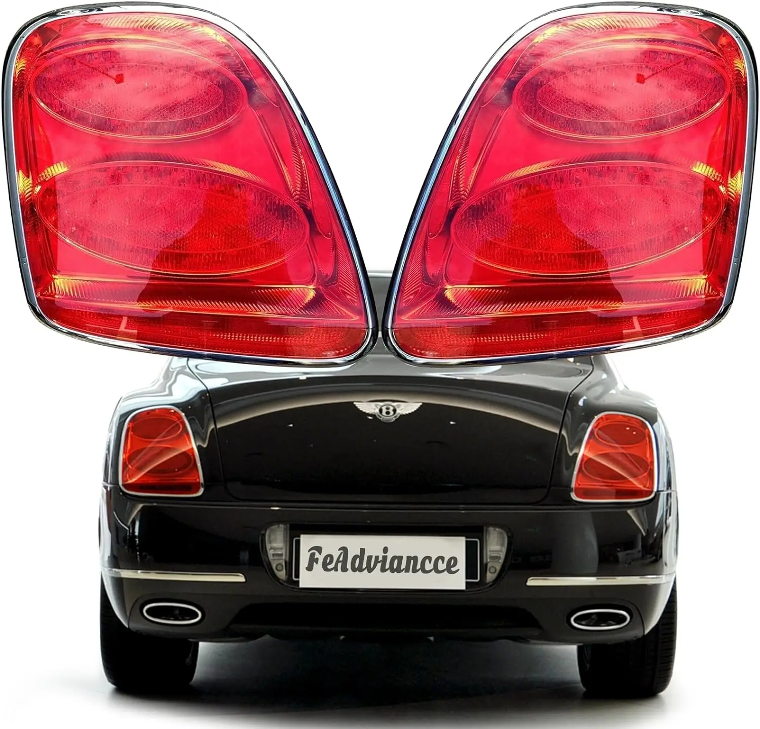 Rear Lamp Tail Light Assembly for Bentley Flying Spur 2005-2009 2010 2011 2012 2013 3W5945095F 3W5945096F Car Auto Parts