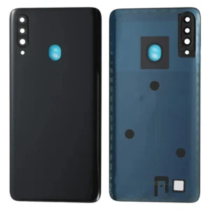 Cell Phone Replacement Battery Cover Back Housing+Rear Camera Lens for Samsung Galaxy A20s SM-A207 Pack of 40