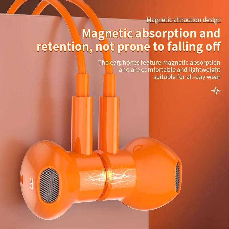 Wired Type-C Earphones for Phone Android Music Earphones with Built-in Remote to Control Music & Call Volume Pack of 2 - Image 4