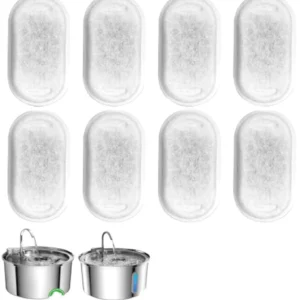 Eco-Friendly Small Animal Automatic Cat Water Dispenser Filters Replacement Sponges Pet Bowls & Feeders Pack of 10