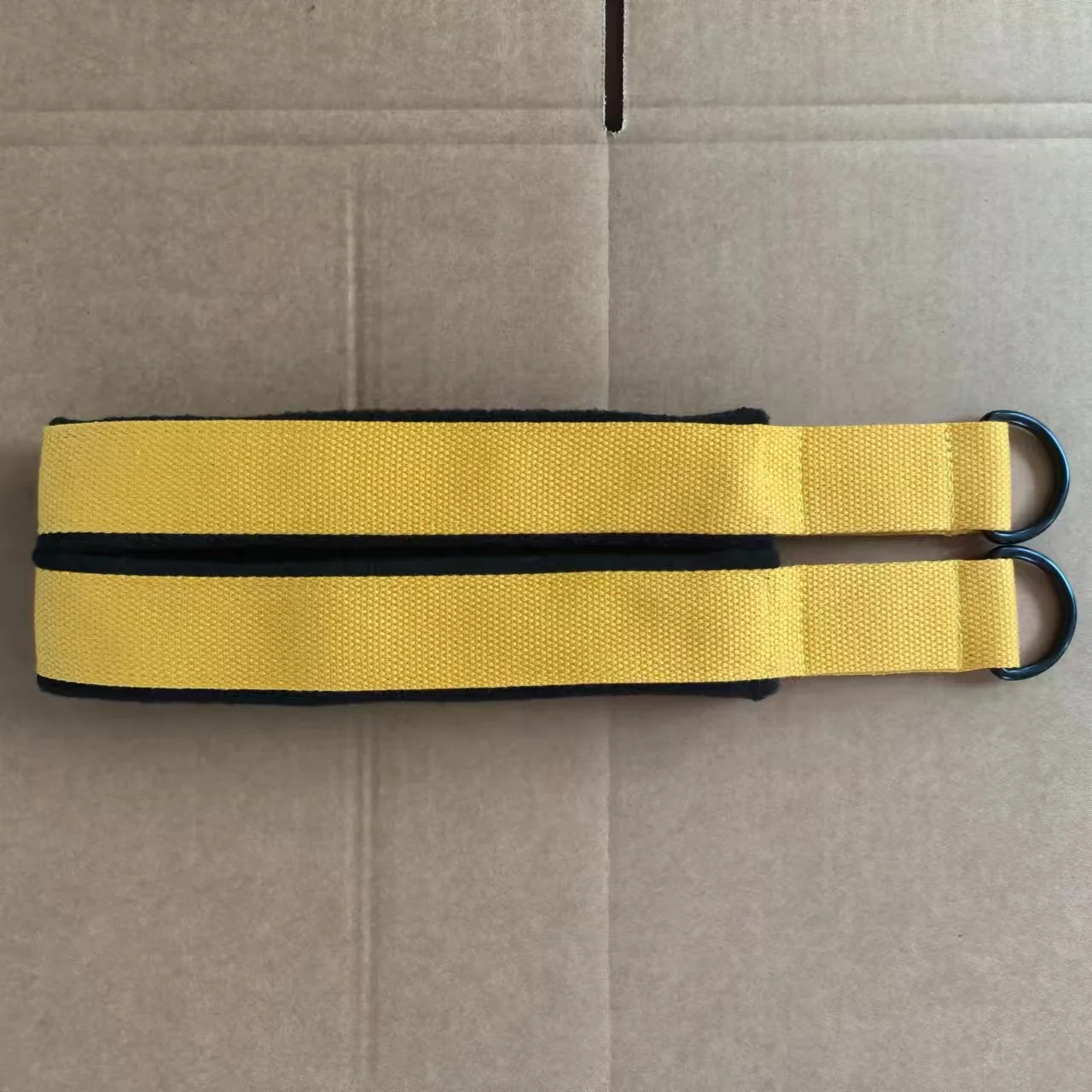 Home Gym Workout Fitness D-Ring Straps Double Loops Fleece Padded Pilates Equipment Exercise Straps Yoga Exercise Accessories Pack of 100 - Image 4