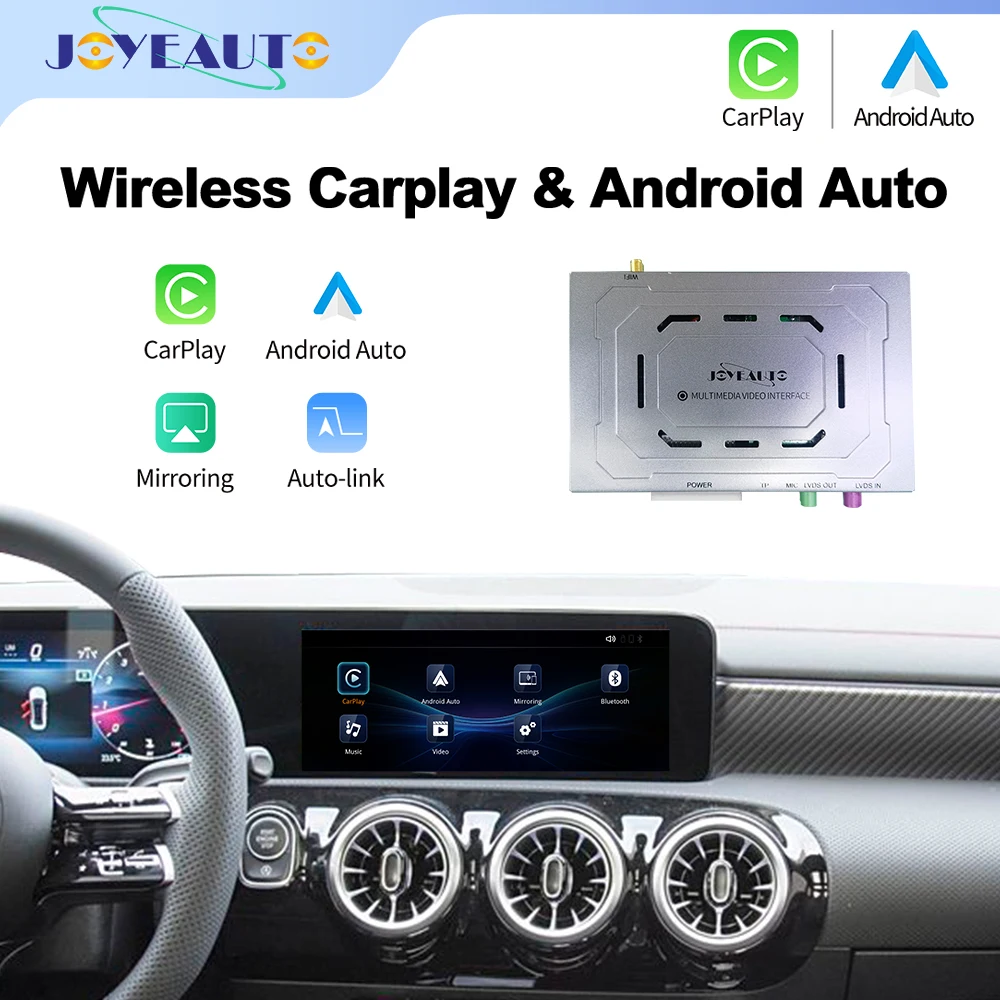 NTG6.0 Joyeauto - A/B/GLA/GLB/GLC Class Carplay Android Auto Interface MMI Mirror Link USB Audi Touch Screen - Image 2