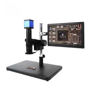 Sunshine MS8E-02 Pro Electronic Digital Microscope 4800W HD Imaging Camera for Mobile Phone PCB IC Motherboard Soldering Repair