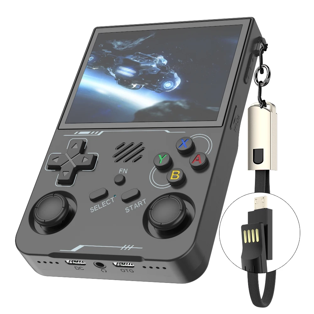 New Version R36XX R36S PS Retro Mini Portable Video Handheld Game Players R36XX Console 64GB 128GB With Games 15000+ R36s - Image 3