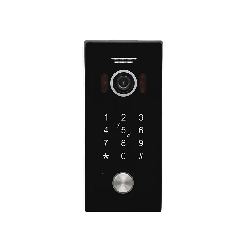 Anjielo Smart Home Tuya WiFi Video Doorbell RFID Keypad 1080P Smart Life Camera POE IP Intercom Access Control System Waterproof