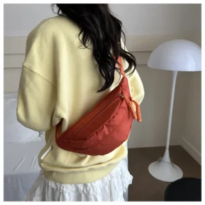 Waterproof National Nylon Sports & Casual Phone Waist Bag with Polyester Lining Minimalist Crossbody Bag Pack of 10