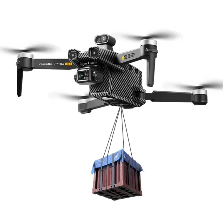 AE86 PRO Max Plus Obstacle Avoidance Brushless Quadcopter Drone 4K HD Dual Camera FPV Anti-Shake Gimbal 6KM Drone