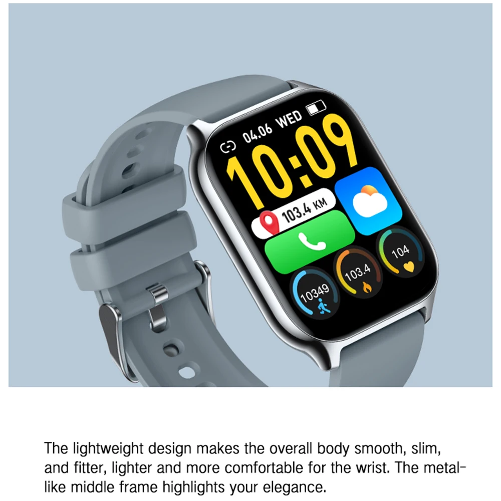 Trending Products P95 New Arrivals Wearable Devices Relojes Smartwatch Sleep Monitor Fitness Tracker Smart Watch Pack of 2 - Image 3