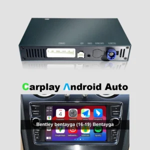 CZT-AUTO OEM ODM Portable Wireless CarPlay Android Auto Adapter Built-in WiFi for Bentley Bentayga 2016-2019 Mirror Link Radio