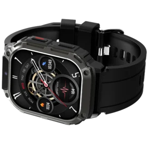 4G Smart Watch Phone with Any APP Download, 2MP Front Camera, NFC, Voice Assistant & 750mAh Long Battery