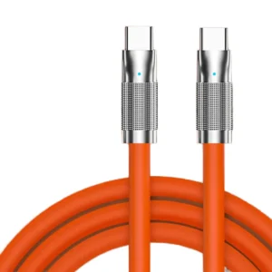 High Quality 6A 3-in-1 120W Metal Data Cable Super Fast Charging for iPhone and for Huawei Type-C USB for Car Use Pack of 10