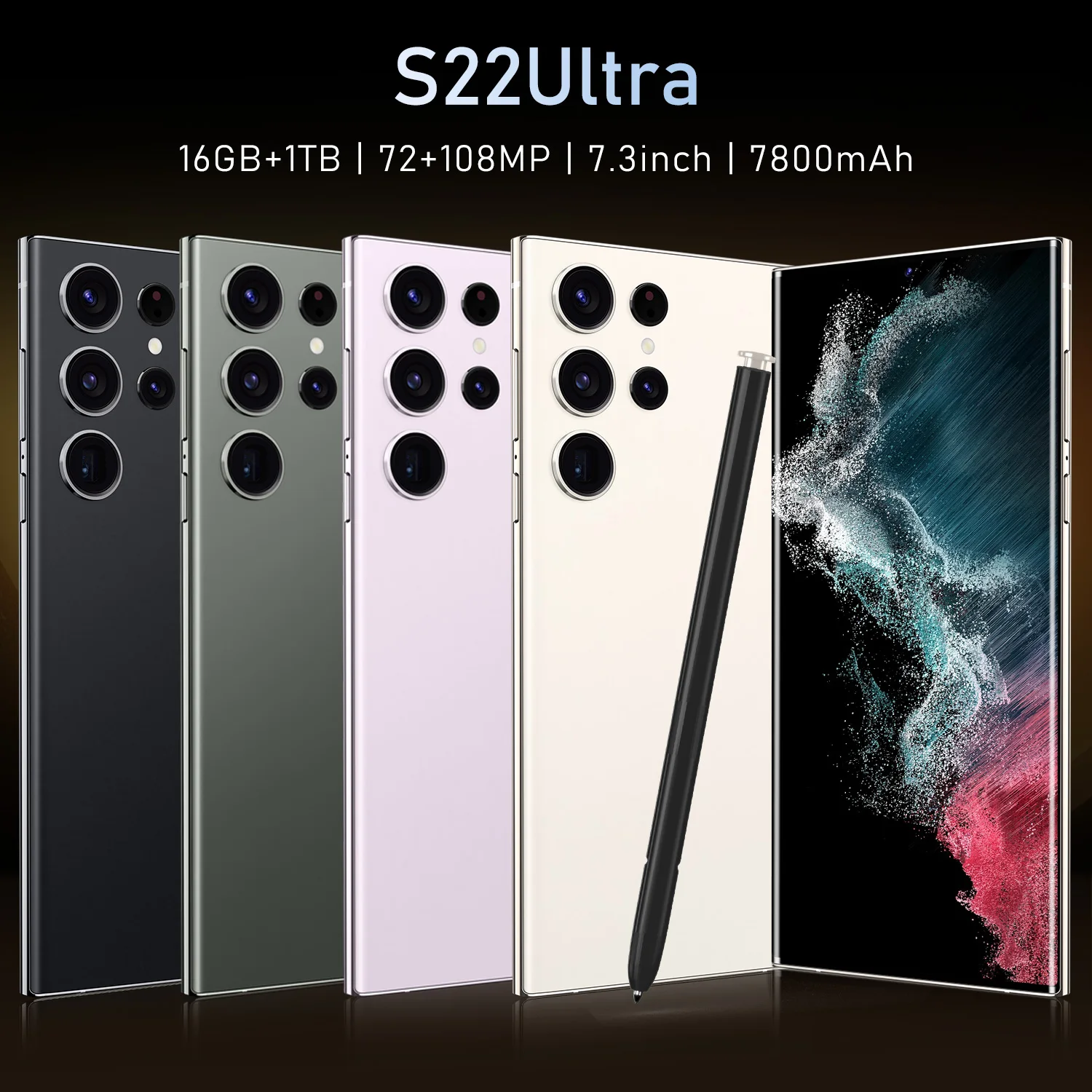 Verified Suppliers S22 Ultra 8+256gb Phones Mobile Android Phone 3g 4g 5g Phone - Image 3