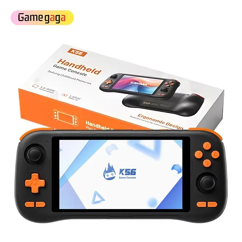 Portable 5.5'' Touch Screen 5000mAh Retro Gaming Console WIFI Handheld Game Player - Image 3