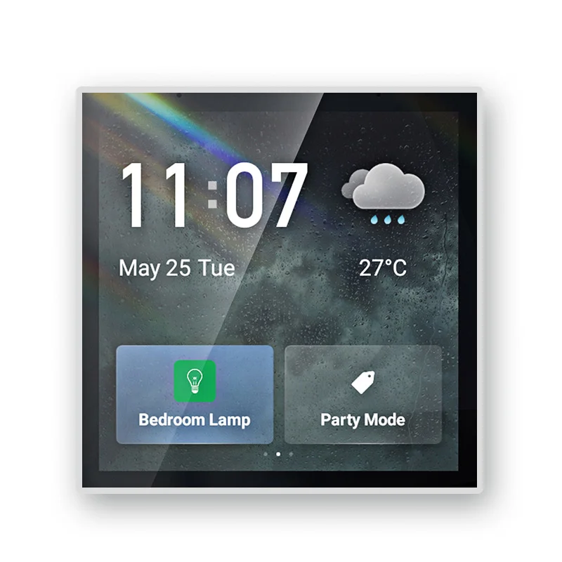 Smart Home Control Screen with Zigbee Technology for Smart Health Product Control
