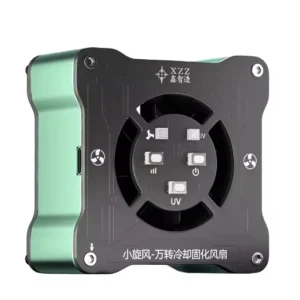 2-in-1 LED Light Mobile Phone Repair Tool Fast Heating & Cooling PCB Welding Smoke Exhausting Fan