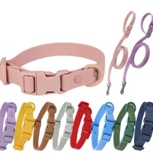 Quality Assurance PVC Pets Accessories Muti-color Options Cat Collar Dog Collar and Leash Set Luxury for Walking Pack of 20