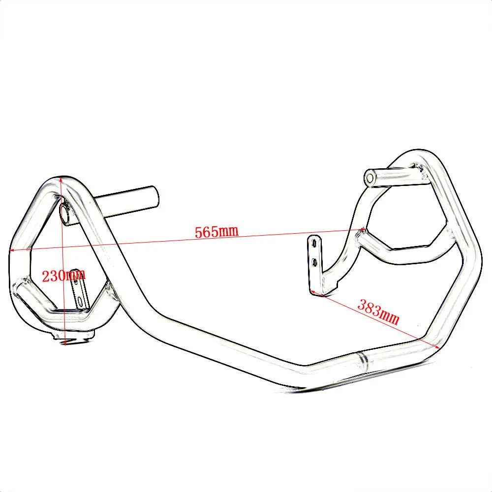 OEM/ODM-Motorcycle Steel Bumper Protector Engine Guard Crash Bar Frame Guard Falling Protection for Kawasaki Z900RS 2018 - Image 4