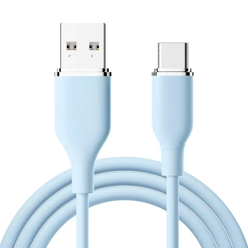 PD 5A USB C Cable 1M 2M 3M Silicone Phone Charger Cable Fast Charging Cord Compatible with Data Cable for iPhone - Image 3