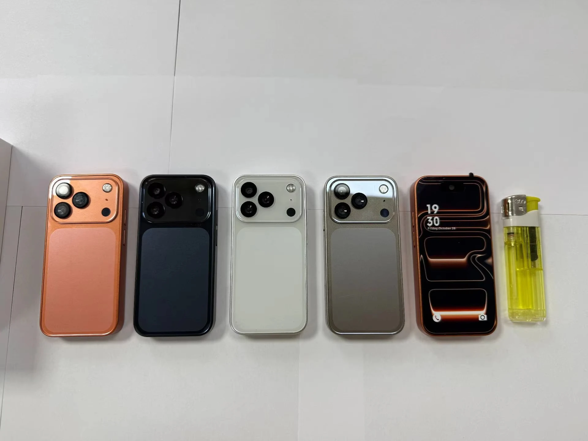 17Promax Mini Orange Mini Smartphone 4G+128GB FHD LTE Android 15 OLED 120Hz Full Cross-Border Stock Wholesale Global Version - Image 3