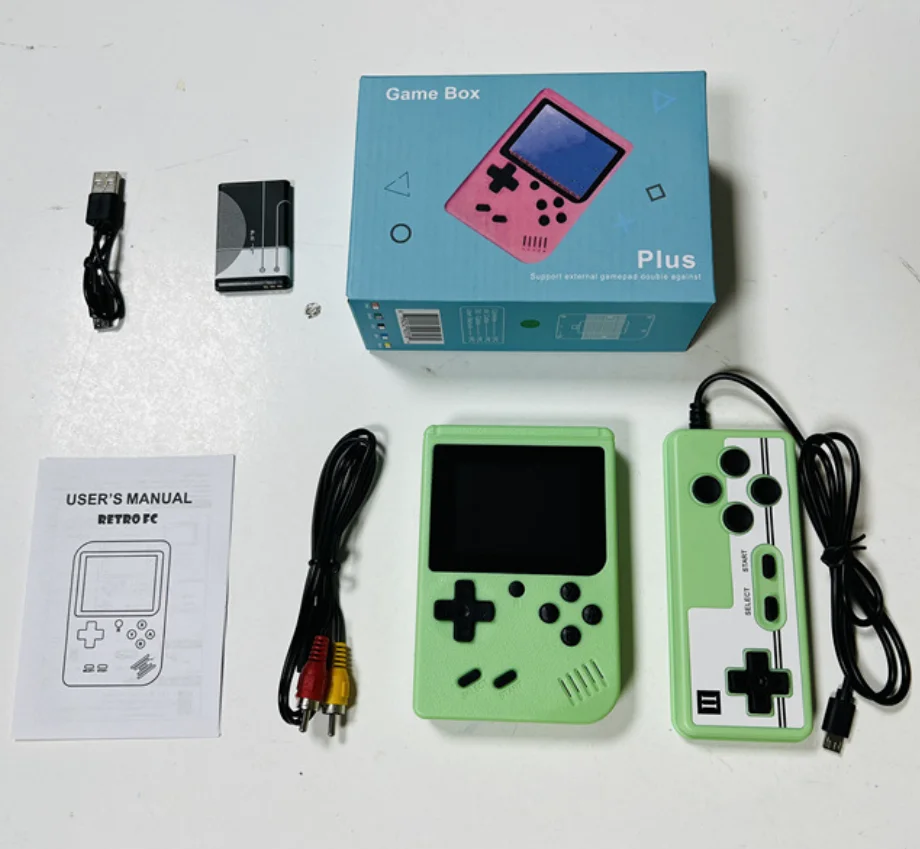 New Mini Handheld Game Console 400in1 Built-In Classic Games 2-Player Gamepad and Portable Design - Image 4