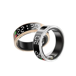 For Wearable Devices Custom Screen Display Photo Control Heart Rate Health Intelligent 5ATM Waterproof Smart Rings Lighting