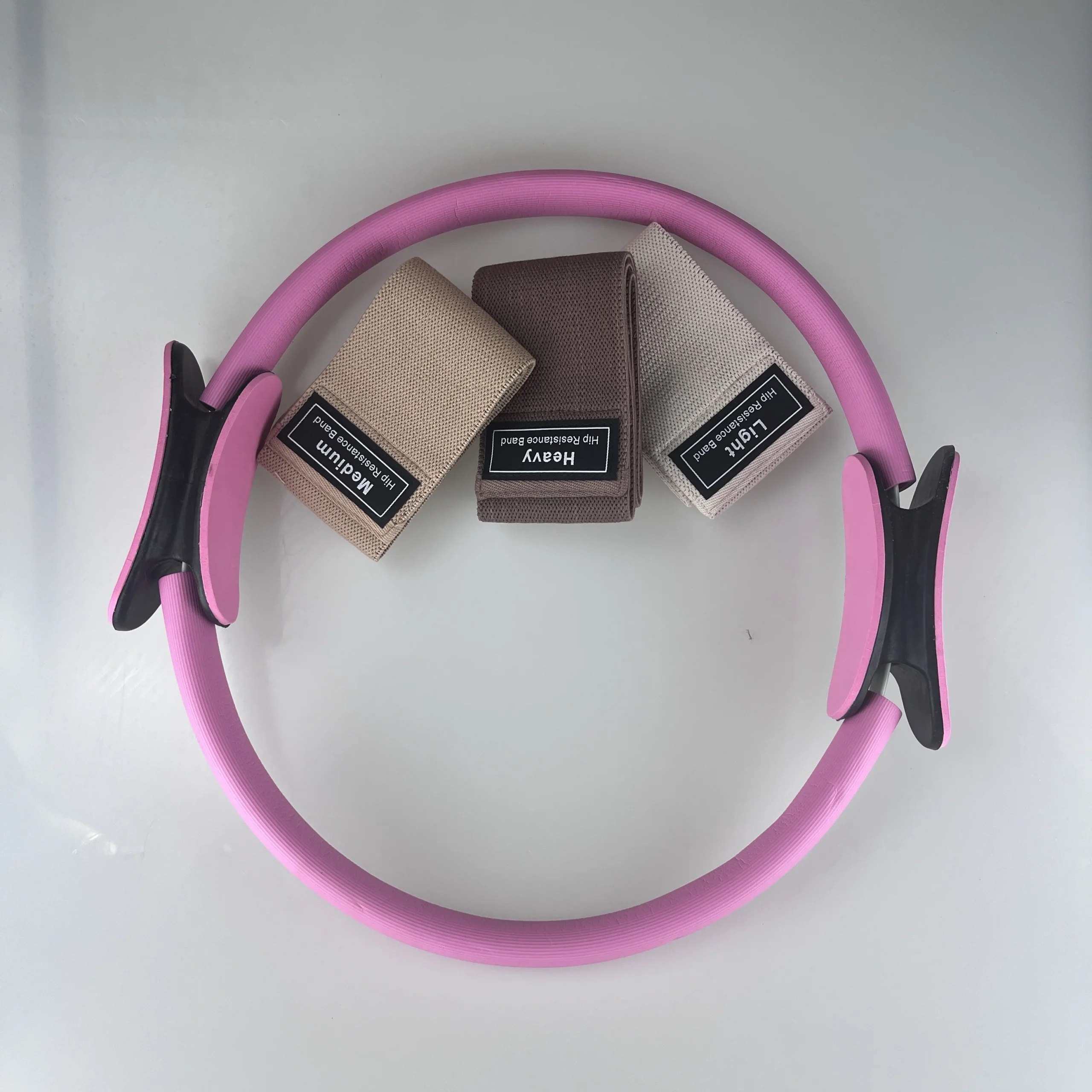 Eco Friendly Home Exercise Gym Equipment 5 Pilates Ring Set Fitness Balance Training Yoga Ball Pilates Ball - Image 2