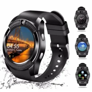 Fashion Pedometer 2g Sim Card Camera Watch Color Display Waterproof Device Wrist Smart Watch V8 Smartwatch for Android Ios Pack of 10