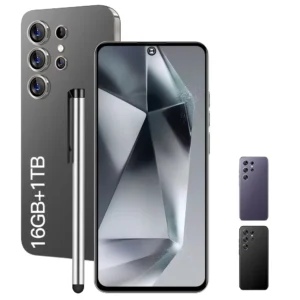 Large Memory New 5G Smartphone S25 Ultra 5G 16+1TB Dual SIM Cellphone Gaming Mobile Phone
