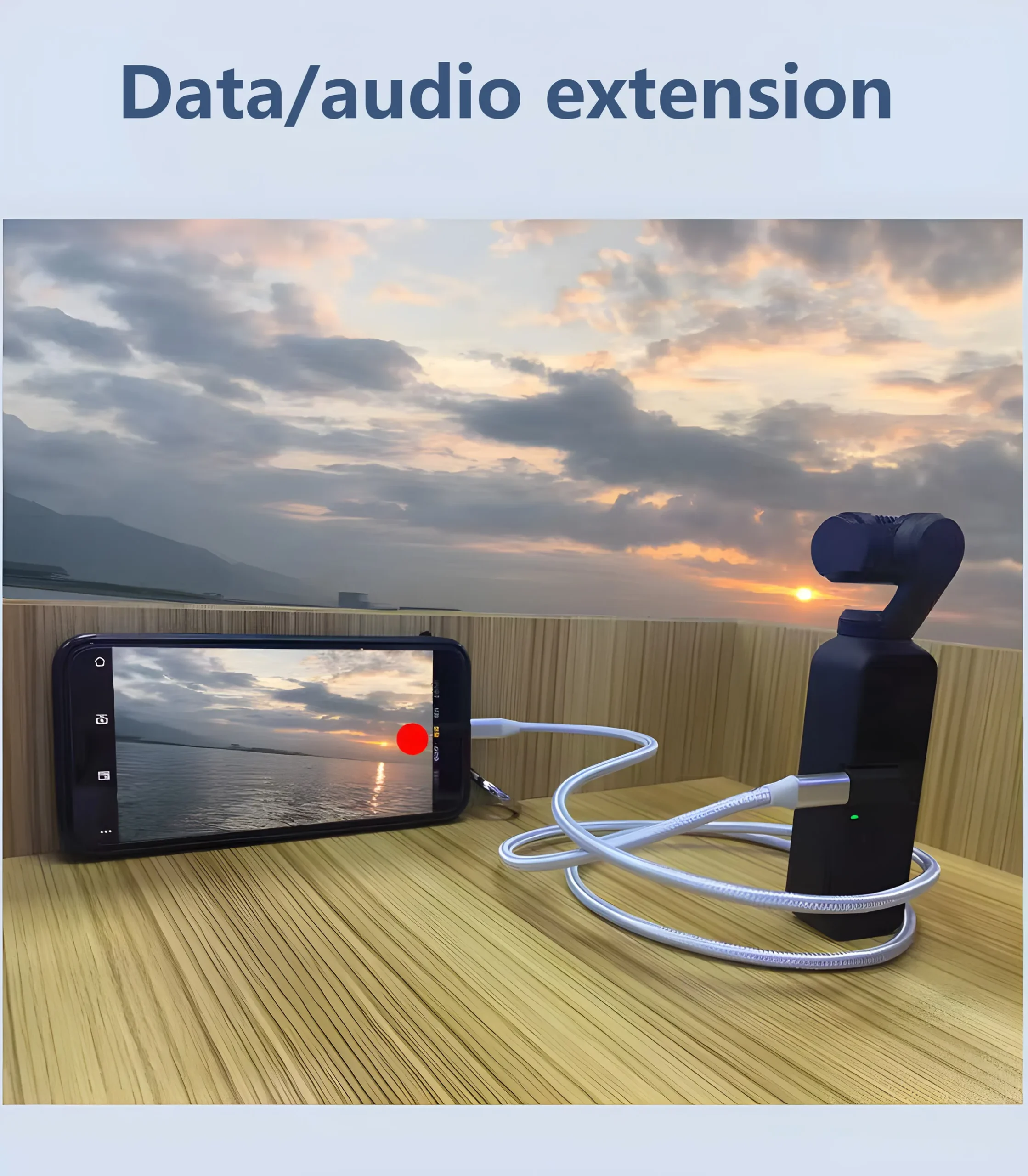 1M Aluminum Alloy USB C to L Extension Cable USB 3.1 Type C Male to Female Data for Mobile Phone Charging and Data Transmission Pack of 100 - Image 4