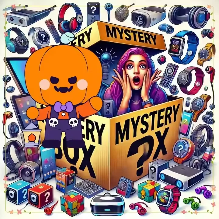 Mobile MysteryBox Blind Electronics Festival Novelty Gift Present 3C Lucky Mystery Box 100% Surprise Win Random Products - Image 3