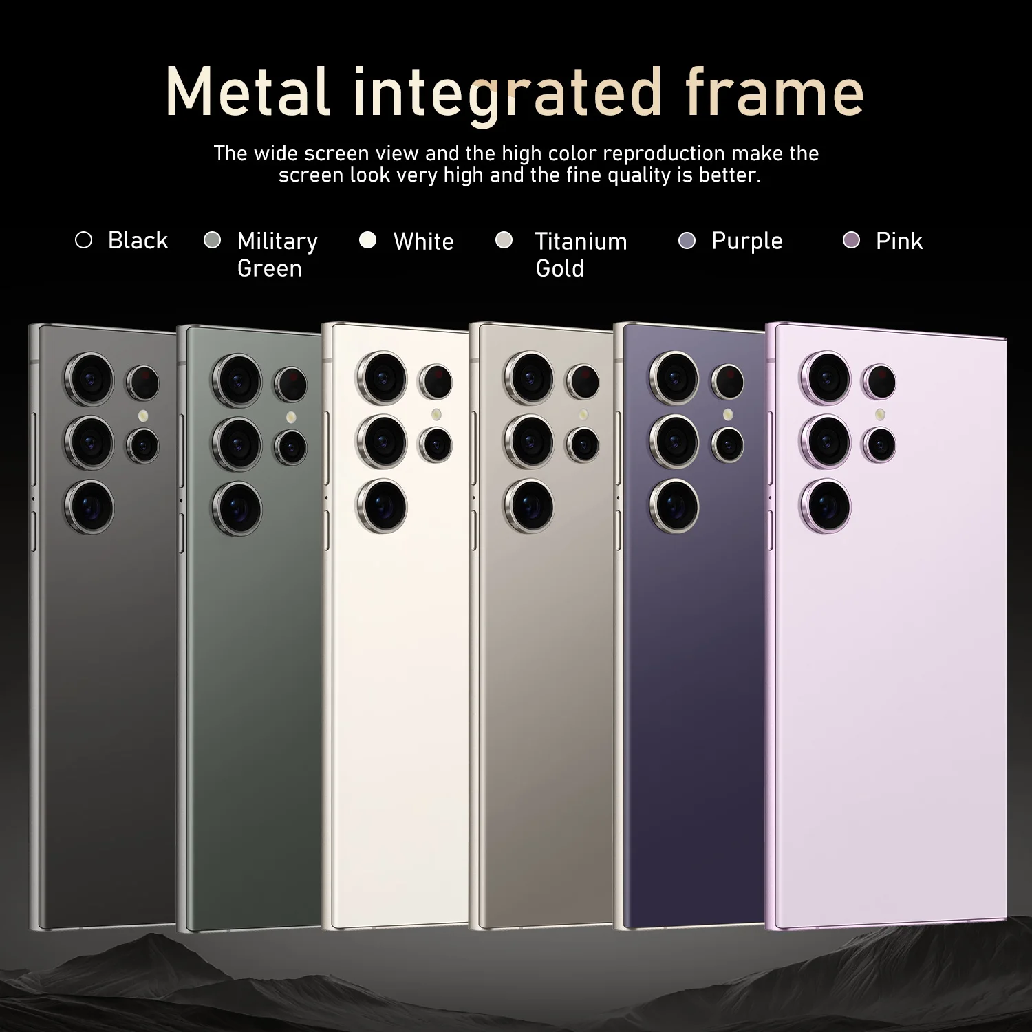 GSM Cellular S24 Ultra Smartphone Cellphone Unlocked Dual Card 5G Smart Phone HD Mobile Cellphone - Image 3