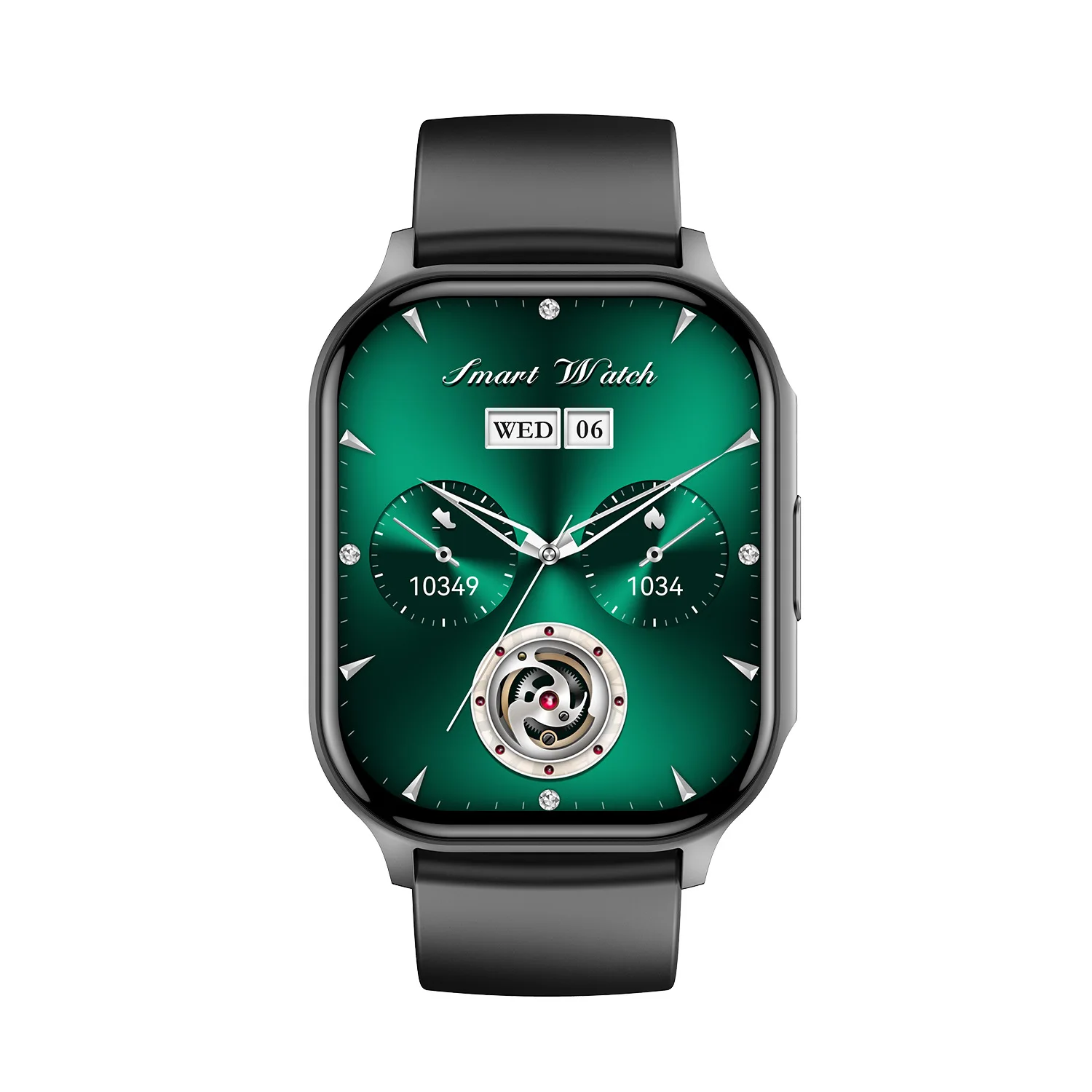 HK26 Smart Bracelet for Men Fitness Tracker 2.04 Inch AMOLED Display for BT Calling IP67 Android Pack of 2 - Image 3