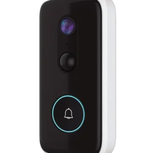 3MP 2K HD Wireless Video Doorbell with PIR Motion Detection Night Vision Smart Home Security Cloud Storage Battery/USB Powered