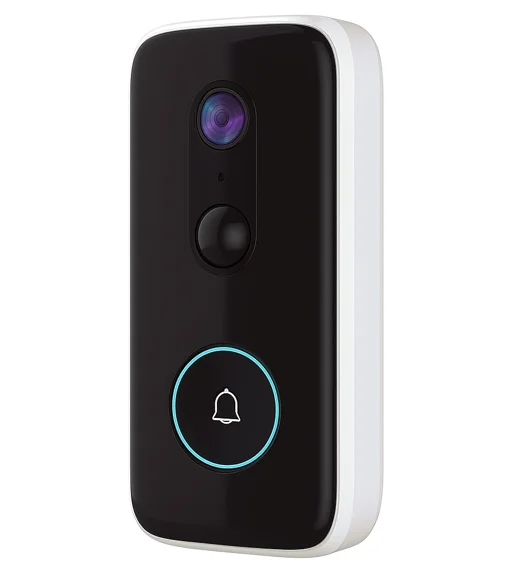3MP 2K HD Wireless Video Doorbell with PIR Motion Detection Night Vision Smart Home Security Cloud Storage Battery/USB Powered