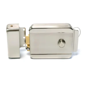 12V Electric Rim Lock Door Access Locks Work Reinforced Rim Door Lock for Home Video Door Phone Doorbell Intercom System