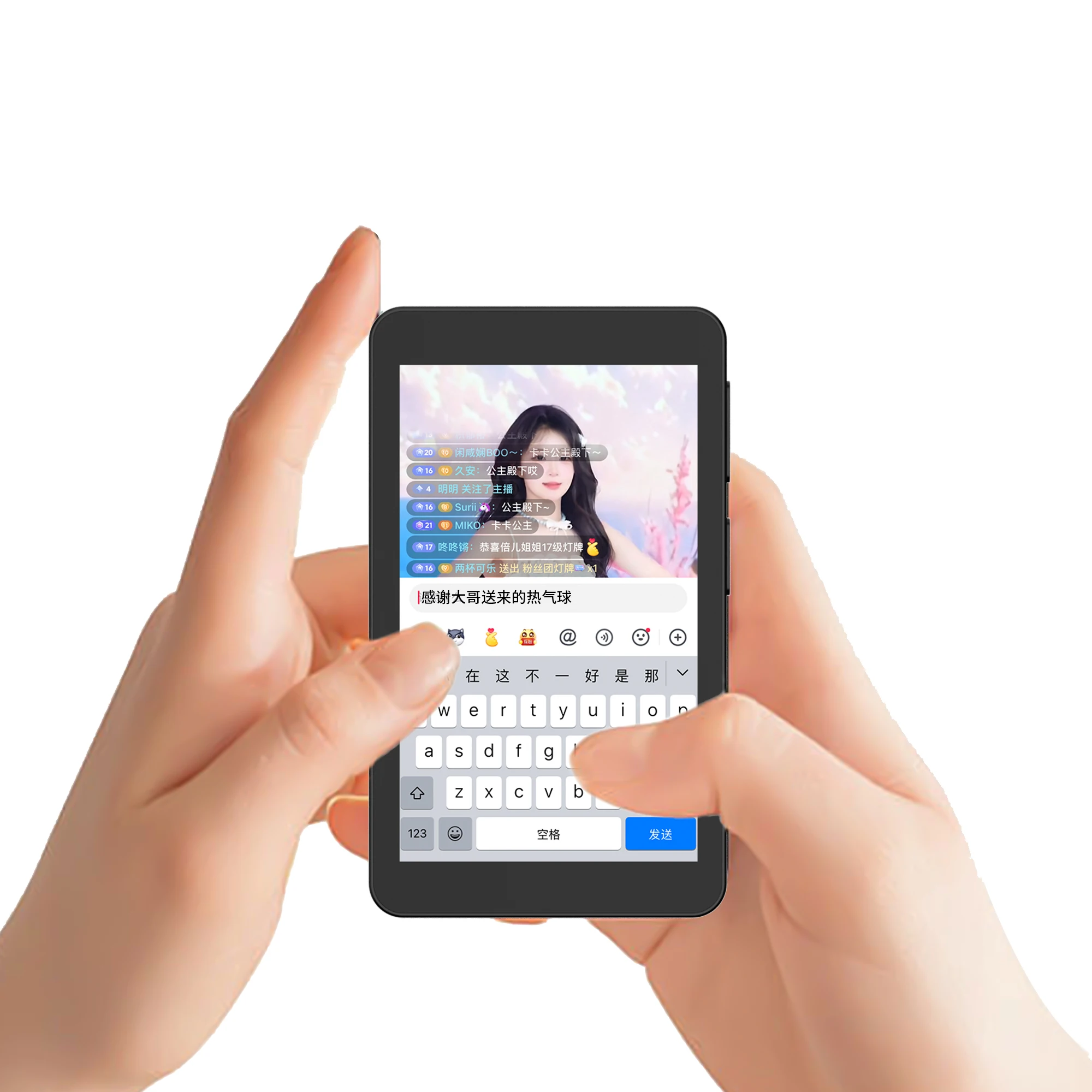 X40P Phone for Vlogging Touch Screen Monitor Focus Adjustment for Selfies Live Streaming Short Videos Gaming Feature Charging - Image 2